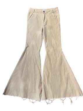 Reverof Flare Bell Bottoms Corduroy Cowgirl Pants Size Medium